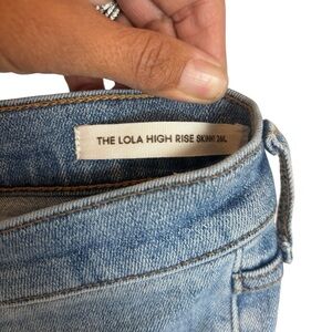 Denim Forum Jeans Women's The Lola High Rise Skinny Size 28